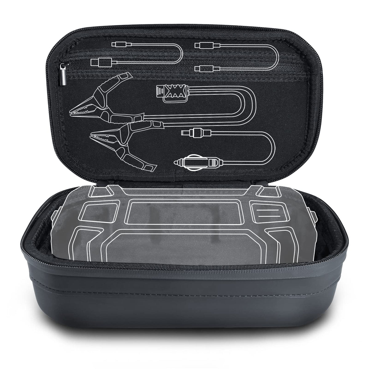 LOKITHOR CASE003 non-slip handle detail for comfortable carrying and quick grab-and-go