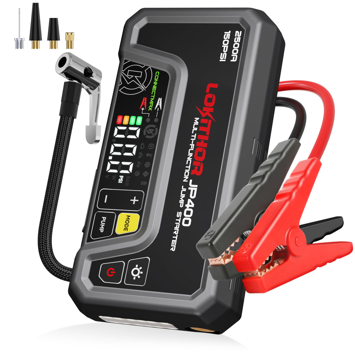 LOKITHOR front unit showing compact design and portability benefit