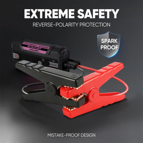 LOKITHOR J400 300-lumen LED flashlight in use providing bright roadside illumination