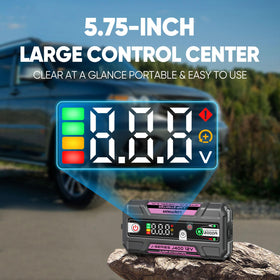 LOKITHOR J400 size comparison in hand demonstrating portable grab-and-store convenience