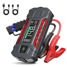 LOKITHOR J401 front view showing controls and benefit of compact portability