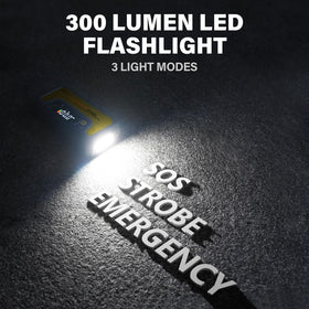 LOKITHOR JP400 jump-starting a car engine, delivering strong starting power reliably