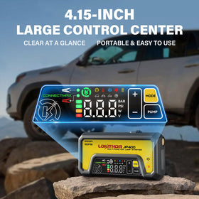 LOKITHOR JP400 thermal vent and rugged materials close-up, enhanced heat dissipation