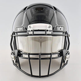 LOKIYS visor installed on football helmet demonstrating improved visibility
