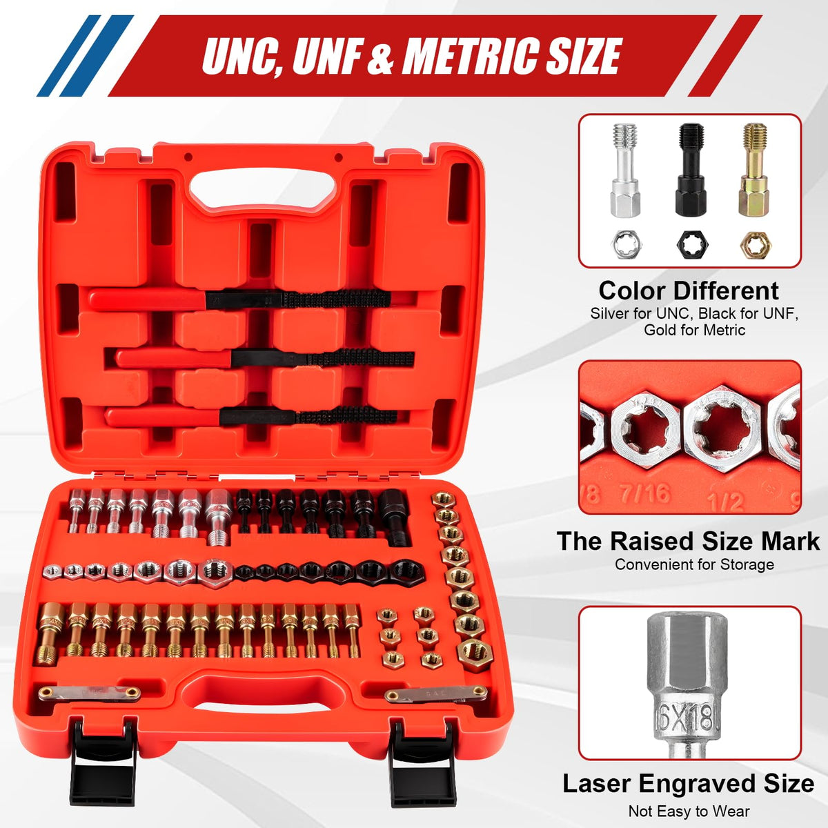 Loksun dies detail highlighting hardened steel for long-lasting use