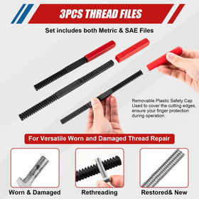 Loksun thread restorer files displayed to repair damaged thread starts