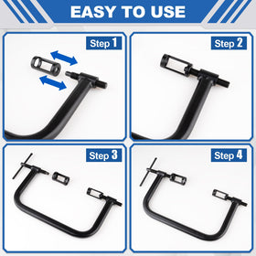 Loksun molded plastic case with organized tools showing easy transport benefit