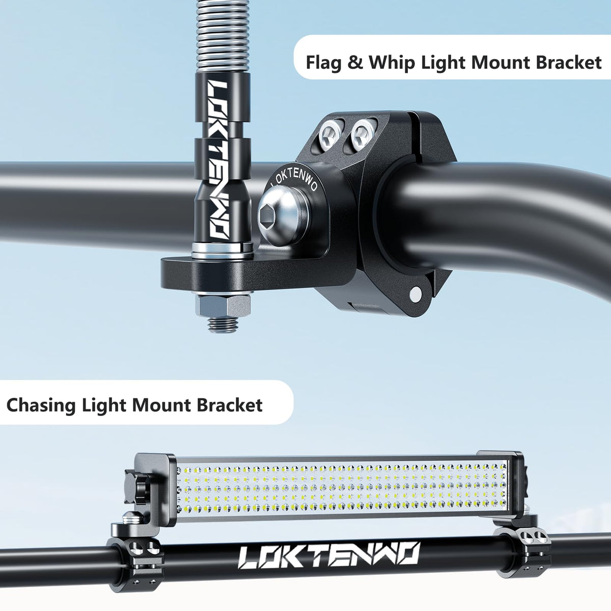 LOKTENWO anodized surface texture resisting corrosion and wear