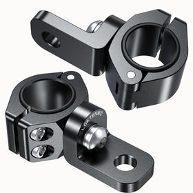LOKTENWO clamp mounts front view showing sturdy design and secure hold