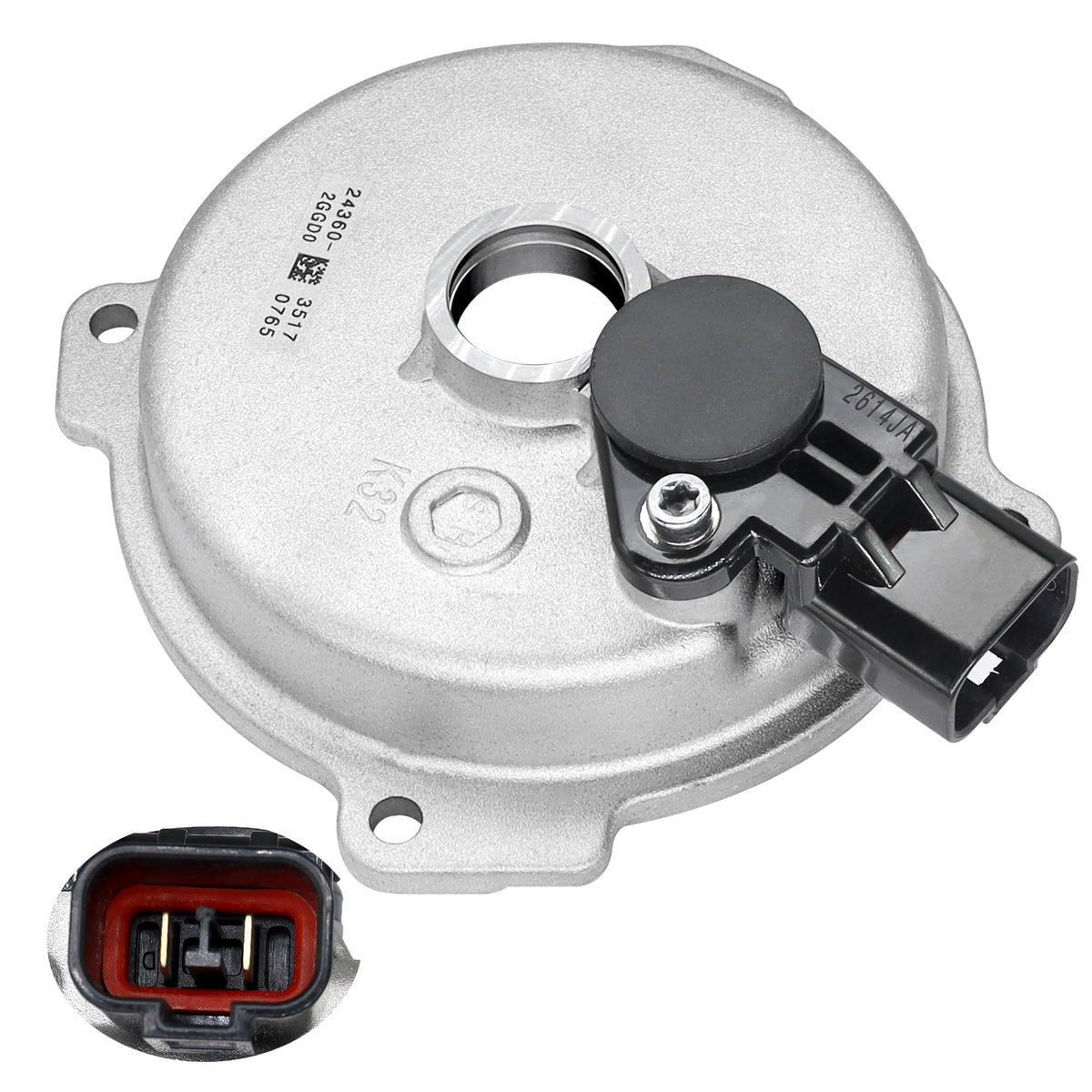LoloWheat front view of VVT solenoid showing compact design and straightforward fit