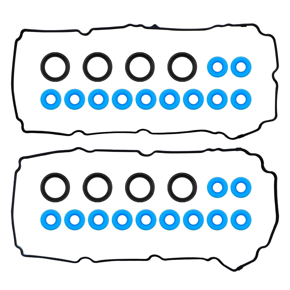 LoloWheat valve cover gasket front view showing fit and shape for easy replacement