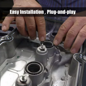 LoloWheat valve cover gasket installed on engine illustrating leak prevention