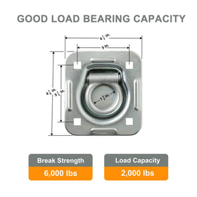 Lonffery hardware layout with bolts and nuts showing complete kit convenience benefit