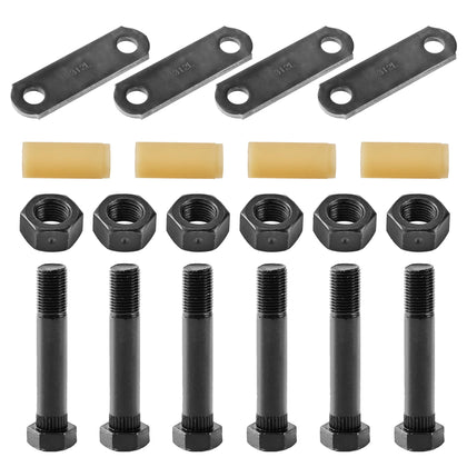 Lonffery front packaging showing the 312L shackle kit and clear parts organization for quick install