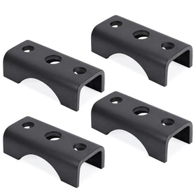 Lonffery front view of four spring perch seats showing kit completeness and durability