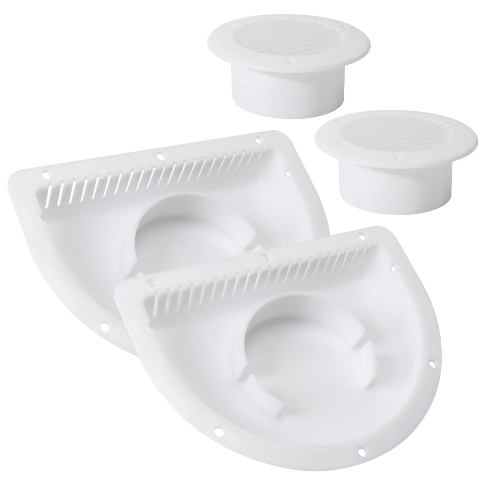 Lonffery front profile vent cover showing clean fit and airflow benefit