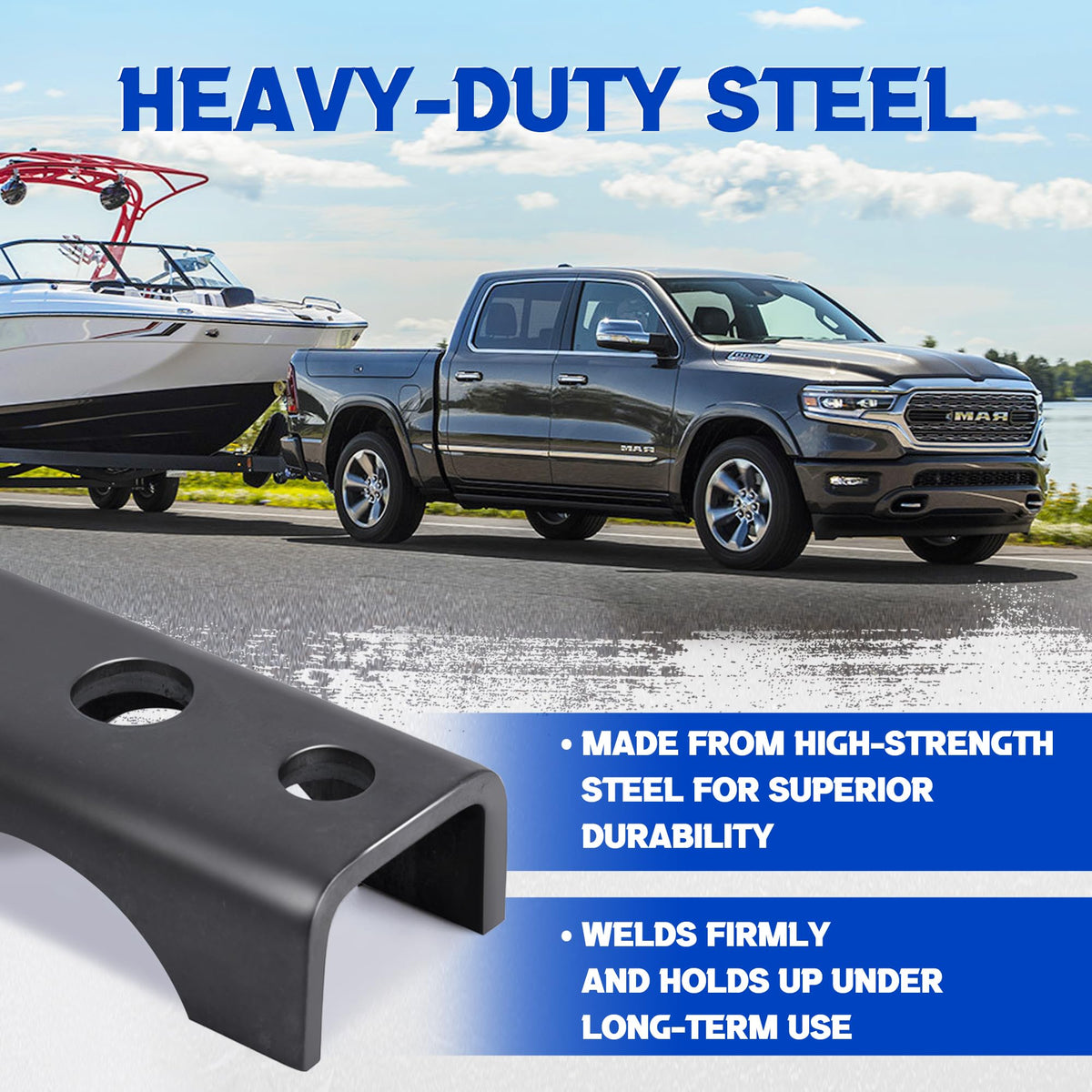 Lonffery side profile highlighting 4-inch length and 1.85-inch width for correct fit