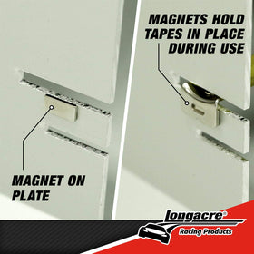Longacre close-up edge profile of formed aluminum for durable accurate readings