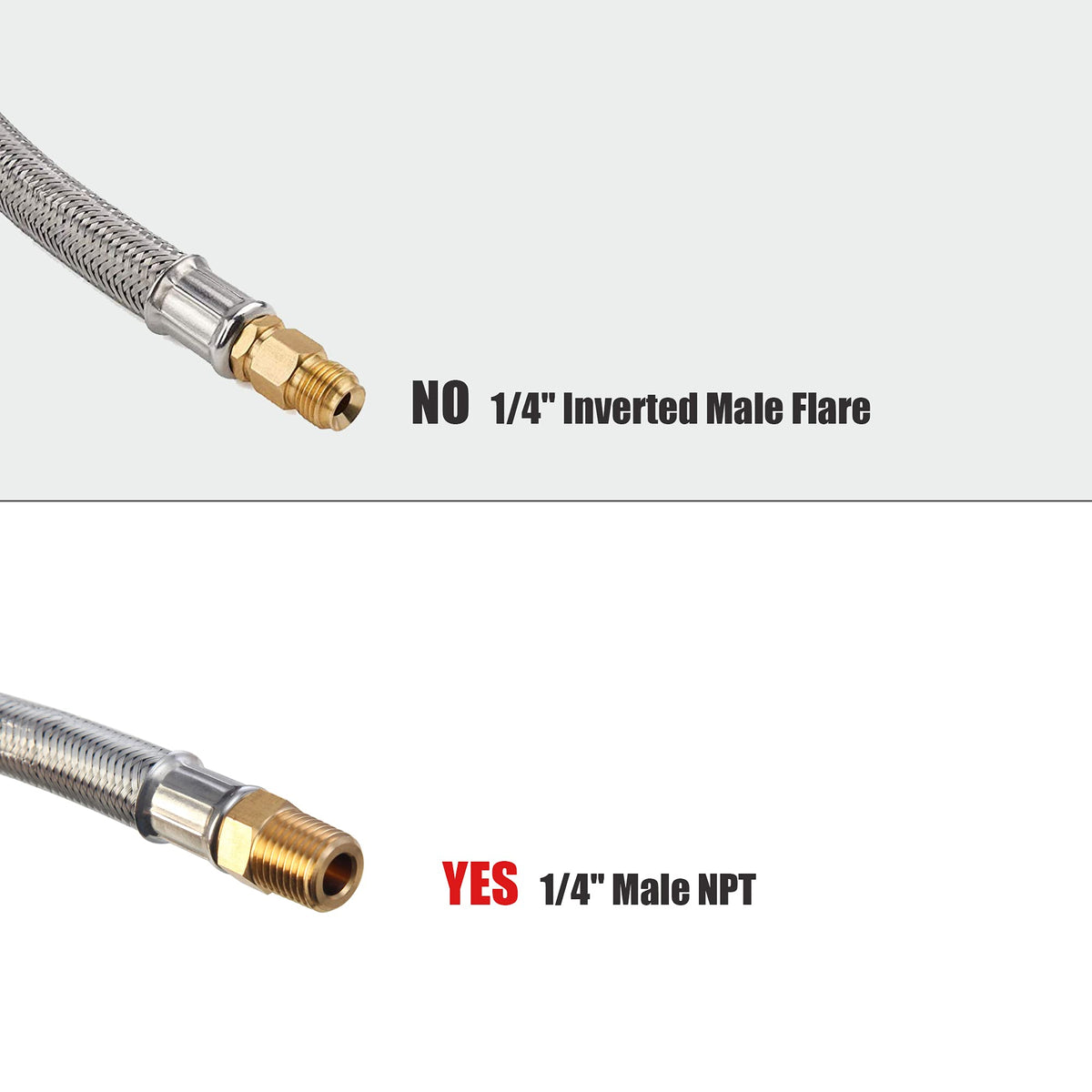 LONGADS hose connected to outdoor grill showing convenient auxiliary propane feed for cooking
