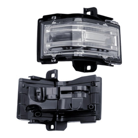 LONGLING front view of replacement mirror signal lamp showing fit and finish benefit