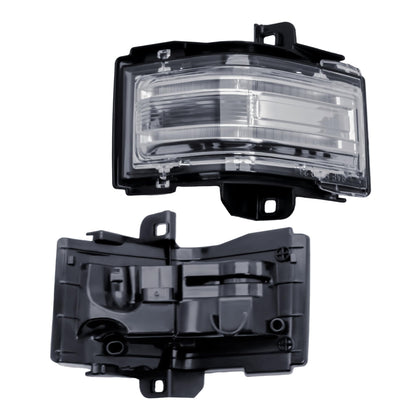 LONGLING front view of replacement mirror signal lamp showing fit and finish benefit