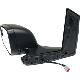 LONGLING mirror installed on Ford Transit Connect showing fit and protection when folded
