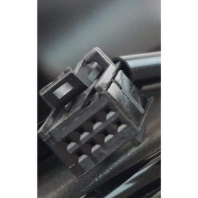 LONGLING mirror mounting hardware detail showing bolt pattern for quick installation