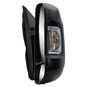 LONGLING mirror signal lens closeup showing clear visibility and safety benefit