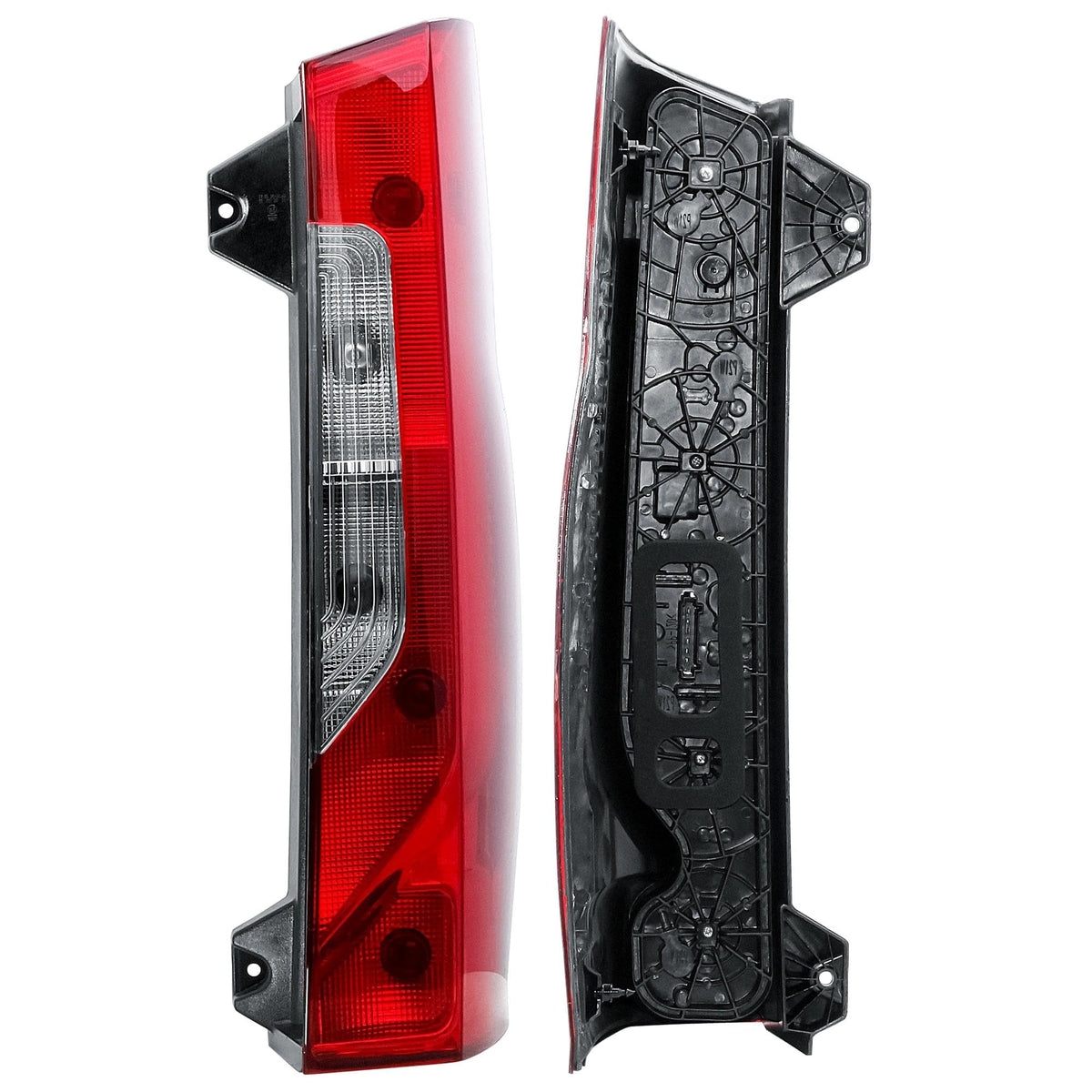 LONGLING passenger right tail light front view showing fit and durability