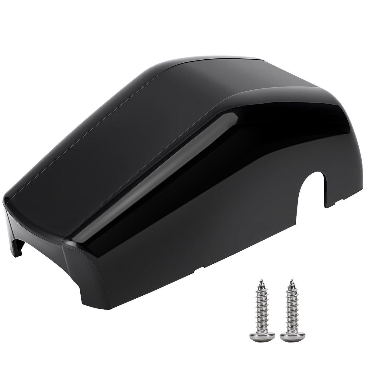 Lonsda front view of left awning head cover showing protective fit and improved sealing