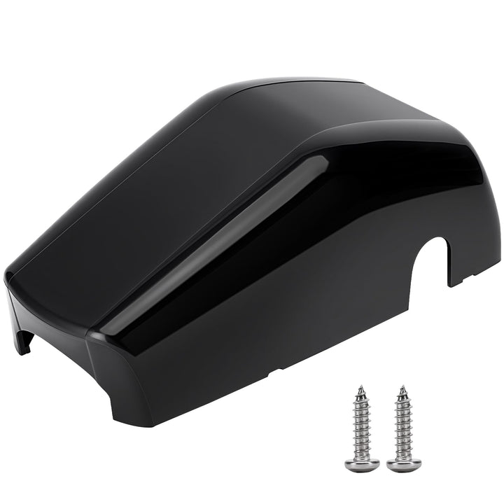 Lonsda front view of left awning head cover showing protective fit and improved sealing