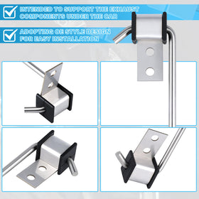 Lonsda hanger rod beside ruler illustrating exact 11-inch sizing benefit