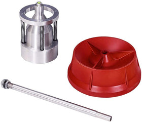 Lonshenno machined aluminum head and spring cone closeup for precise fit benefit