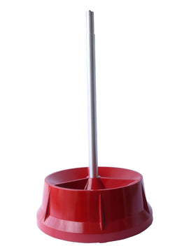 Lonshenno balancer in workshop setting showing compact size and mobility advantage