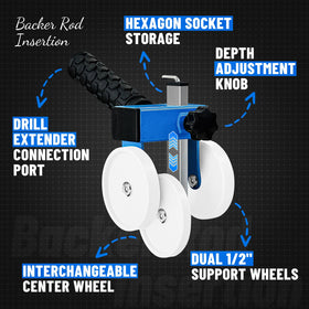 LookFox side auxiliary wheel detail providing stable contact and balanced support benefit