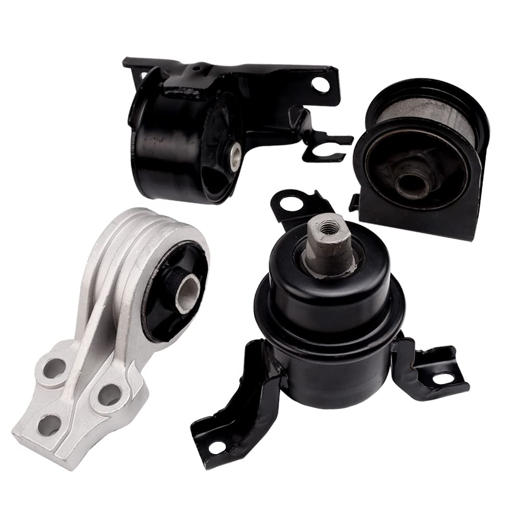 loongrie front view of four motor mounts showing fit and complete kit benefit