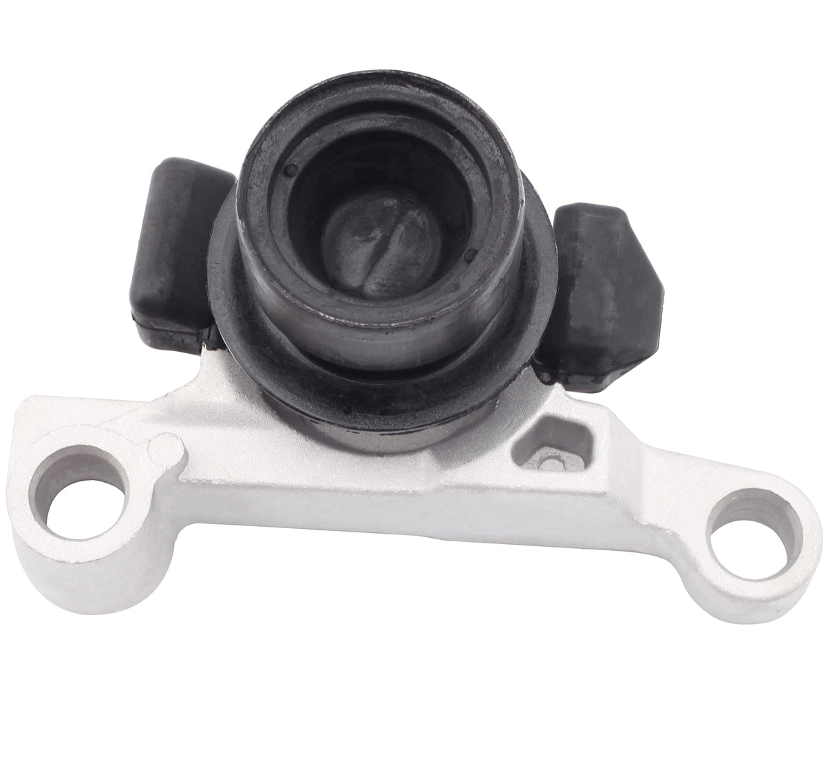 loongrie motor mount installed on a Sentra engine demonstrating correct alignment