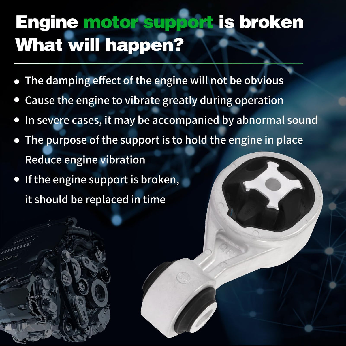 loongrie mount held in hand to show scale and easy replacement benefit