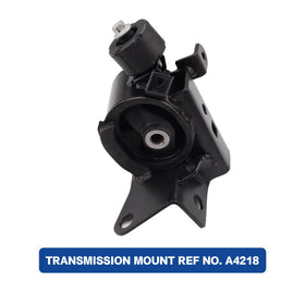 loongrie transmission mount side view illustrating reinforced metal bracket strength