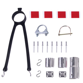 loosoo assembled kit side profile demonstrating compact, space-saving fit