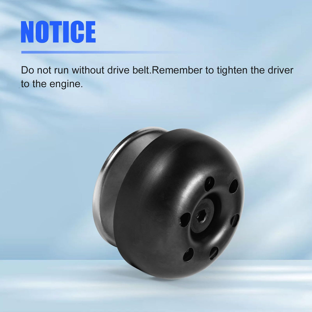 loosoo driver beside a ruler showing 3/4 inch bore compatibility for easy size verification