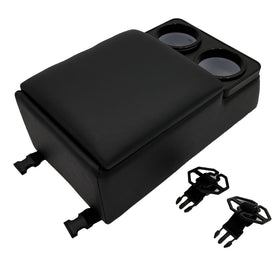 LOOYE placed on truck bench seat illustrating universal fit and accessibility