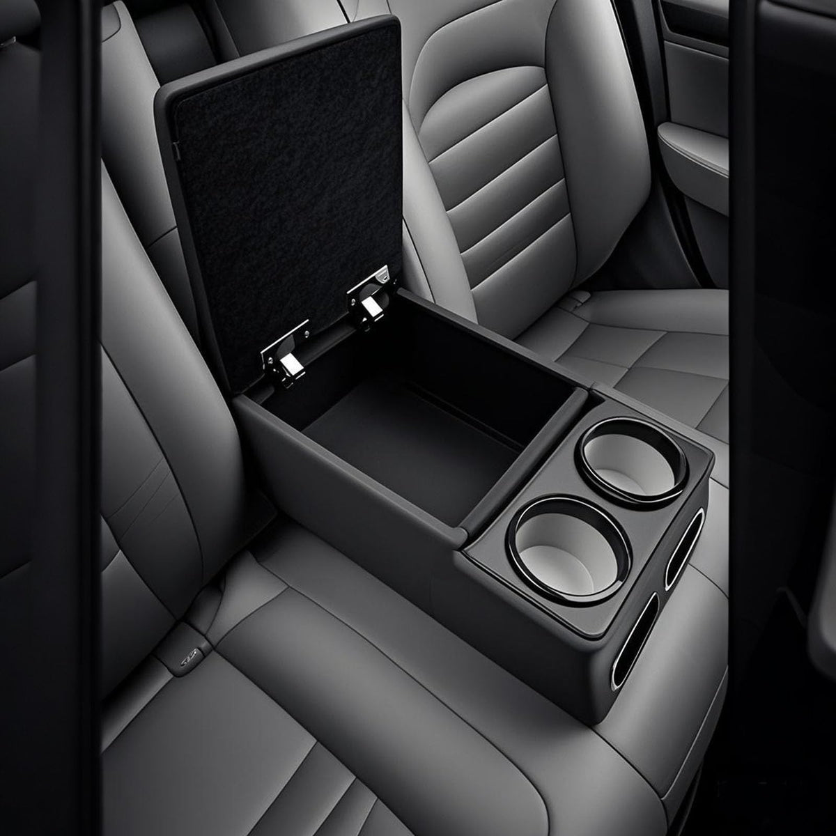 LOOYE faux leather texture detail demonstrating durable, easy-clean finish