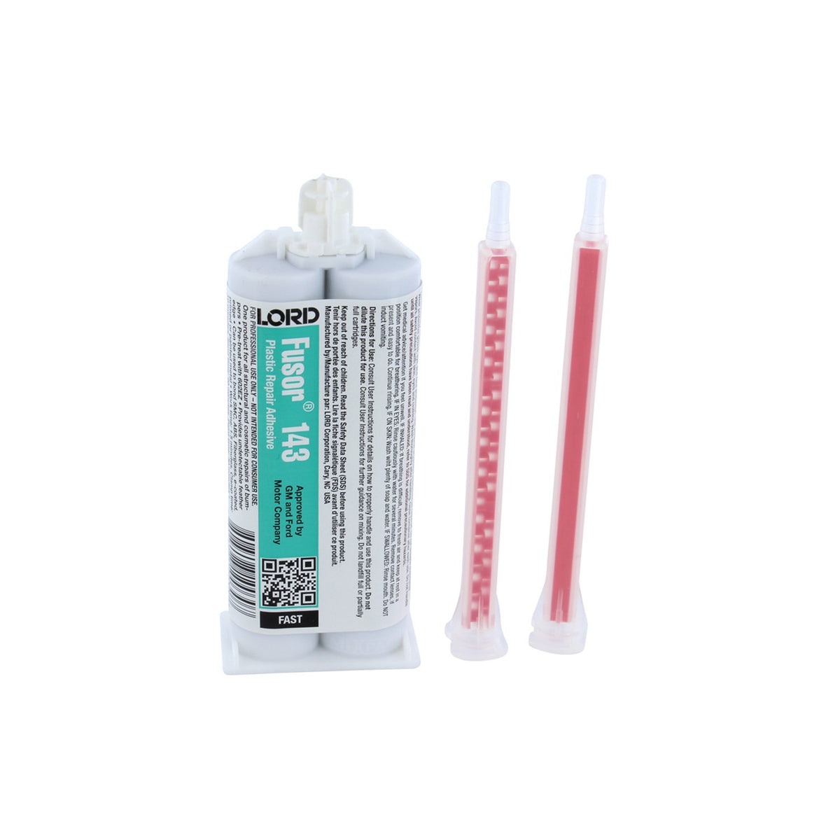 Lord Fusor front packaging showing product and easy storage benefit