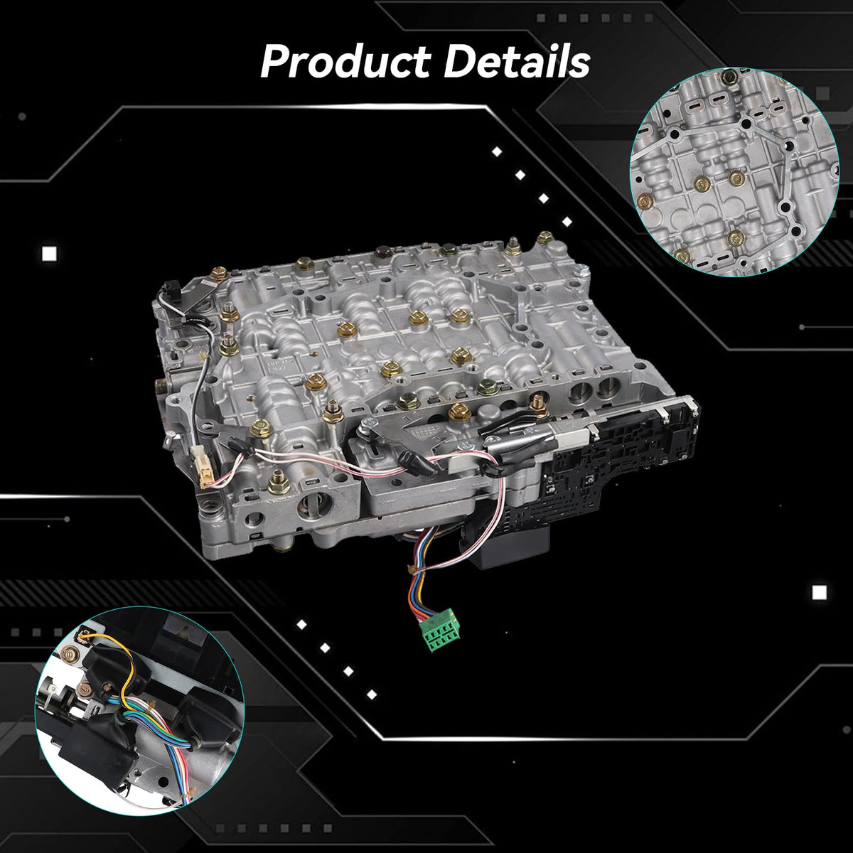 LORPHEIR valve body installed in transmission demonstrating direct bolt-on convenience
