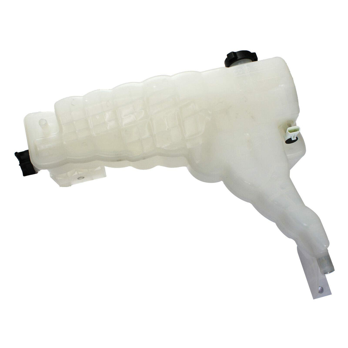 LOSTAR coolant reservoir front view showing factory fit and quick replacement benefit