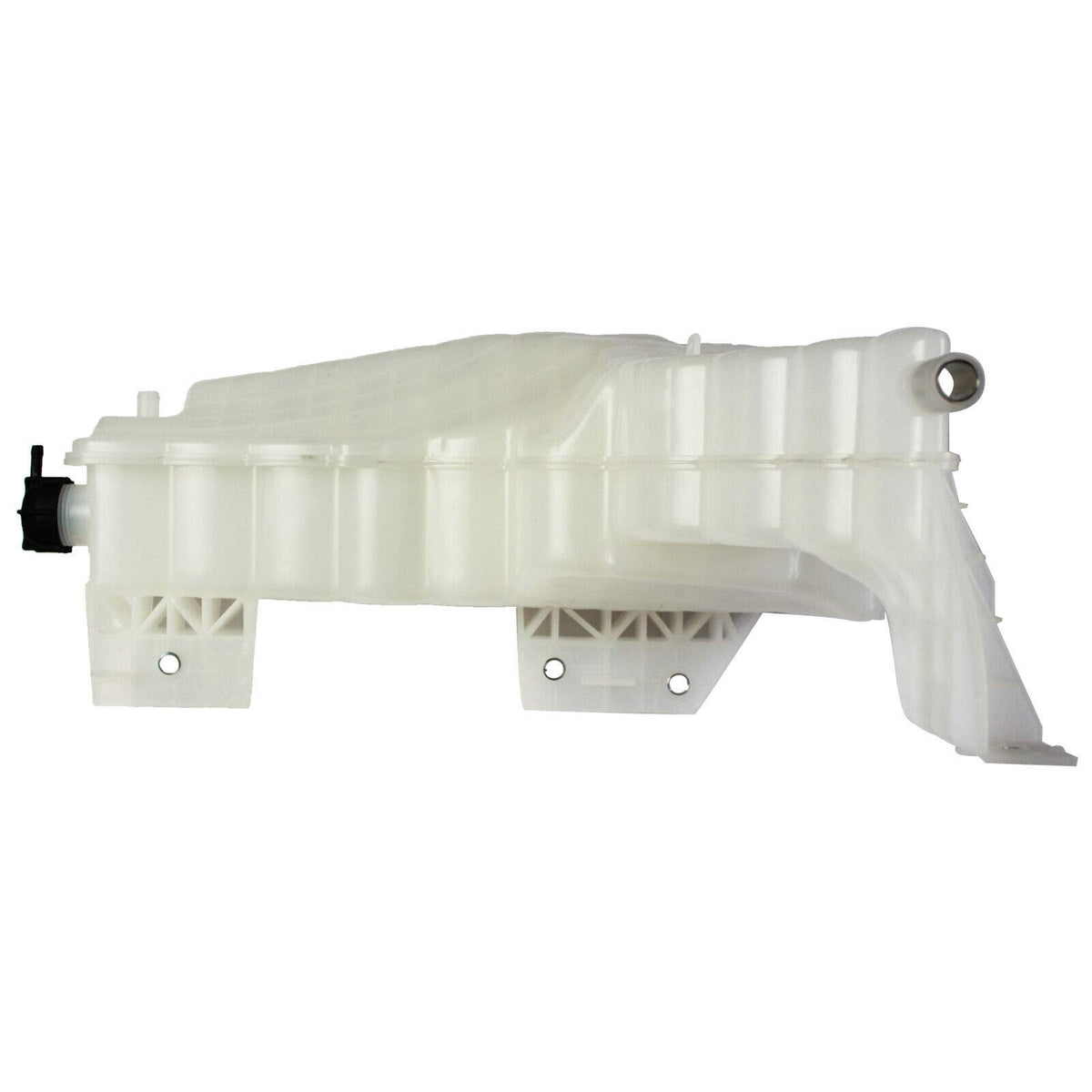 LOSTAR reservoir installed in Kenworth engine bay demonstrating correct fitment benefit