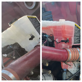 LOSTAR reservoir packaged with label showing OEM numbers and ready-to-install benefit