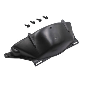 LOSTAR dust cover mounted on GM transmission protecting flexplate