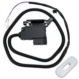 LOTMOVE front view of lid lock assembly showing clean OEM fit and reliable function